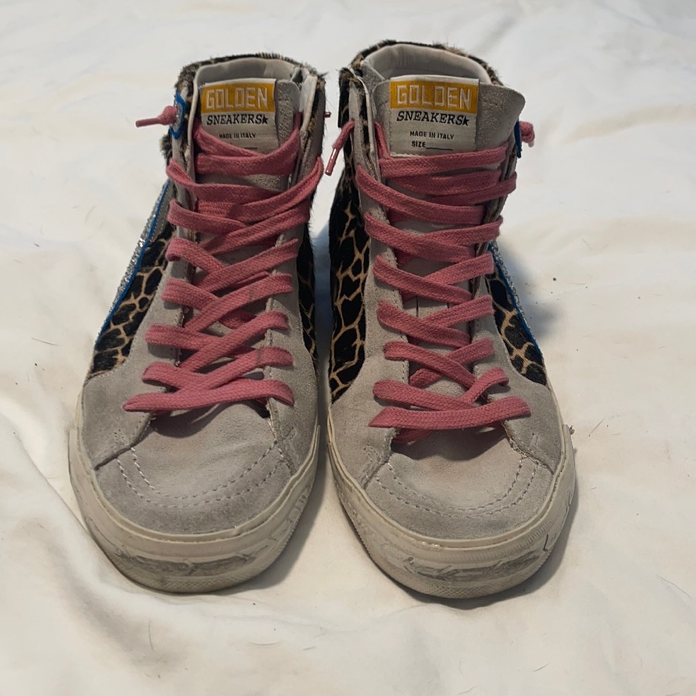 Golden Goose Slide High Top Sneakers